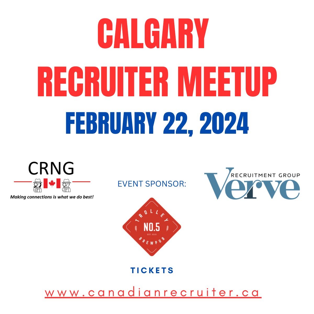 Events For May 2024 Canadian Recruiter Networking Group   Copy Of Copy Of CALGARY RECRUITER MEETUP 1 